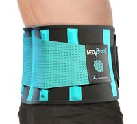 MEDiBrace Ceinture Lombaire de Soutien Orthèse Dorsale Légère et Respirante pour le Soutien mal du dos et le Soulagement de la Douleur du sciatiques pour Homme et Femme