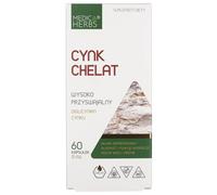 Medica Herbs Chélate de Zinc 15 mg - 60 Capsules