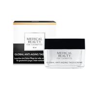 MEDICAL BEAUTY Global Crème de jour anti-âge extra riche et de qualité supérieure pour un lissage efficace des rides sur les peaux matures Effet lifting express Hydraté Avec acide hyaluronique 50 ml