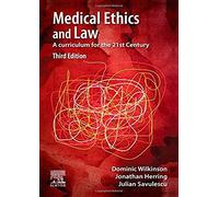 Medical Ethics and Law - [Livre en VO] Unknown (Auteur)