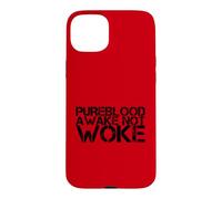Medical Freedom Non Vacciné Anti-Wake Pure Blood Unvaxxed Coque pour iPhone 15 Plus