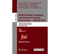 Medical Image Computing And Computer Assisted Intervention - Miccai 2020