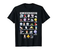Medical Laboratory Alphabet Science Lab The Lab Week T-Shirt Graphique avec Valeur