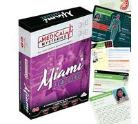 TOMY Mystères médicaux : Miami Flatline - Un jeu de société coopératif pour les enfants de 14 ans et plus avec 4 cas pour diagnostiquer et sauver vos patients ! Parfait pour la famille, les amis et