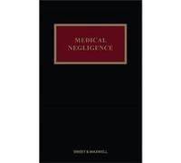 Medical Negligence by Professor Michael Jones Hardcover Book Professor Michael Jones (Auteur)