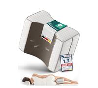 Medical Nights Coussin de genou pour dormeurs sur le côté - Coussin orthopédique pour les jambes pour soulager la hanche, le dos et le genou | Coussin ergonomique en mousse à mémoire de forme avec