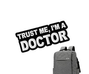 Medical Pins, Doctors Nurse Brooch, 1.2in Funny Novelty Badge Pin, Lightweight Design, Secure Easy Attachment for Healthcare Workers Hats Bags Clothes, Women