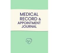 Medical Record & Appointment Journal: Easy access pocket or purse size