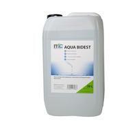 Medicalcorner24 Aqua Bidest Eau de laboratoire à double distillation, déminéralisée, bidon de 20 l, fabriqué en Allemagne