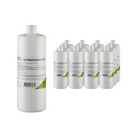 Medicalcorner24 Echogel Gel de contact, Gel de contact, Gel Conducteur, 12 Bouteilles de 1 Litre, 12 Bouteilles de 1000 ml