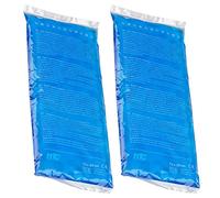 Medicalcorner24 Lot de 2 compresses chaud/froid en gel compatible micro-ondes 12 x 29 cm
