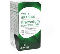 Médicament > Homéopathie > Gouttes homéopathiques Lehning Complexe n°62 Kreosotum 30 ml