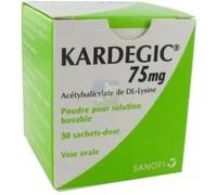 Médicament > Médicament circulation sanguine > Médicament hémorroïdes Kardégic 75 mg x 30 - Hémorroïdes - Pharmacie en ligne LaSante.net