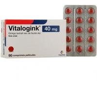 Médicament > Médicament Circulation Veineuse > Médicament hémorroïdes Vitalogink Mylan Viatris 40 mg x 90 - Hémorroïdes - Pharmacie en ligne LaSante.net