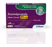 Médicament > Médicament digestion et nausées > Médicaments brûlures d'estomac Esoméprazole 20 mg Mylan Viatris Conseil - Acidité et reflux - Pharmacie en ligne LaSante.net x 7