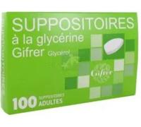 Médicament > Médicament digestion et nausées > Médicaments constipation Gifrer Suppositoires à la Glycérine Adultes - Constipation - Pharmacie en ligne LaSante.net x 25