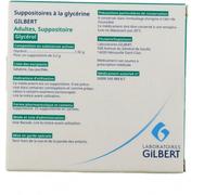 Médicament > Médicament digestion et nausées > Médicaments constipation Suppositoires Gilbert Adulte - Constipation - Pharmacie en ligne LaSante.netx 25