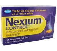 Médicament > Médicament digestion et nausées > Médicaments maux d'estomac Nexium Control 20 mg x 14 - Maux d'estomac - Pharmacie en ligne LaSante.net