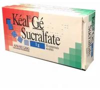 Médicament > Médicament digestion et nausées > Médicaments ulcère Kéal Gé Sucralfate 1 g Comprimés Sécables x 30 - Ulcère - Pharmacie en ligne LaSante.net