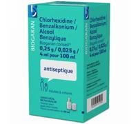 Médicament > Médicaments de premiers soins > Médicaments brûlures Chlorhexidine Benzalkonium Alcool Benzylique Biogaran Conseil Spray 50 ml - Brûlures - Pharmacie en ligne LaSante.net