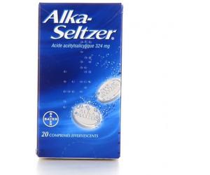 Médicament > Médicaments douleurs et fièvre > Médicaments anti-inflammatoires > Aspirine Alka Seltzer 324 mg comprimés - Aspirine - Pharmacie en ligne LaSante.netx 20