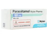 Paracétamol Mylan 500 mg Comprimés Effervescents 16 pc(s)
