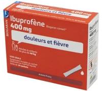 Médicament > Médicaments douleurs et fièvres > Médicaments anti-inflammatoires > Ibuprofène Ibuprofène 400 mg Biogaran Suspension Buvable x 10