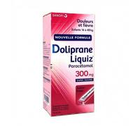 Médicament > Médicaments douleurs et fièvres > Paracétamol DolipraneLiquiz Enfants 300 mg - 12 Sachets - Paracétamol - Pharmacie en ligne LaSante.net