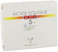Médicament > Médicaments forme et vitalité > Médicaments à base de Vitamines et Minéraux Acide Folique 5 mg x 20 - Vitamines et minéraux - Pharmacie en ligne LaSante.net