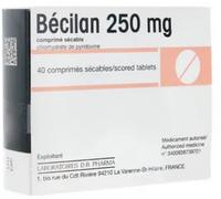 Médicament > Médicaments forme et vitalité > Médicaments à base de Vitamines et Minéraux Bécilan 250 mg Comprimés x 40 - Vitamines et minéraux - Pharmacie en ligne LaSante.net