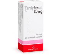 Médicament > Médicaments forme et vitalité > Médicaments à base de Vitamines et Minéraux > Médicament fer Tardyferon 80 mg x 30 - Fer - Pharmacie en ligne LaSante.net