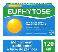 Médicament > Médicaments forme et vitalité > Médicaments troubles du sommeil Euphytose Comprimés Enrobésx 120