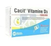 Médicament > Médicaments forme et vitalité > Vitamines et minéraux Cacit Vitamine D3 1000 mg/880 UI Granulés effervescents x 30 - Vitamines et minéraux - Pharmacie en ligne LaSante.net