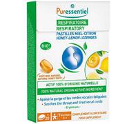 Médicament > Médicaments Maux de Gorge et Toux > Médicaments mal de gorge Puressentiel Respiratoire Pastilles x 20 - Médicaments mal de gorge - Pharmacie en ligne LaSante.net