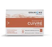 Médicament > Médicaments muscles et articulations > Douleurs articulaires médicaments Granions de Cuivre 0,3 mg/2 ml x 30 - Douleurs articulaires - Pharmacie en ligne LaSante.net
