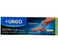 Médicament > Médicaments muscles et articulations > Douleurs musculaires médicaments Diclofénac Urgo 1 % Gel 50 g - Douleurs musculaires - Pharmacie en ligne LaSante.net