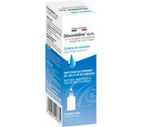 Médicament > Médicaments ophtalmologie > Médicament pour irritation des yeux Désomédine Compte-gouttes 0,1% Collyre 10 ml - Irritations - Pharmacie en ligne LaSante.net