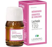 Médicament sans ordonnance > Homéopathie > Gouttes homéopathiques Lehning n°122 Lachesis Ménopause 30 ml - Gouttes homéopathiques - Pharmacie en ligne LaSante.net