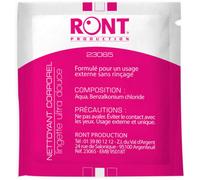 Médicament sans ordonnance > Médicaments de premiers soins Ront Lingettes Imprégnées avec Nettoyant Corporel x 25 - Médicaments de premiers soins - Pharmacie en ligne LaSante.net