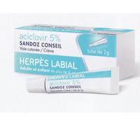 ACICLOVIR SANDOZ CONSEIL Crème 2 g