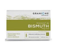 Médicament sans ordonnance > Médicaments douleurs et fièvre > Médicaments état grippal Granions de Bismuth x 10 - Etat grippal - Pharmacie en ligne LaSante.net