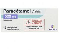 Paracétamol Mylan 500 mg Comprimés Effervescents 16 pc(s)