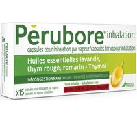 Perubore Inhalation Décongestionnant 15 Capsules