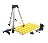 Médicament télescopique avec trépied et porte-nordage au laser jusqu'à 3,7 m