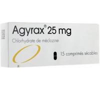 Médicaments sans ordonnance Agyrax Comprimés x 15