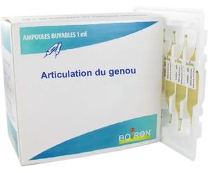 Médicaments sans ordonnance > Homéopathie > Ampoules homéopathiques Boiron Articulation du genou Ampoules x 30
