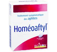 Médicaments sans ordonnance > Homéopathie > Comprimés homéopathiques Homeoaftyl x 60 - Aphtes - Pharmacie en ligne LaSante.net