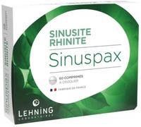 Médicaments sans ordonnance > Homéopathie > Comprimés homéopathiques Lehning Sinuspax Rhinite Sinusites Comprimés x 60