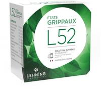 Médicaments sans ordonnance > Homéopathie > Gouttes homéopathiques Lehning L52 Etats Grippaux 30 ml - Gouttes homéopathiques - Pharmacie en ligne LaSante.net