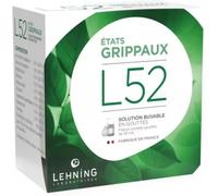 Médicaments sans ordonnance > Homéopathie > Gouttes homéopathiques Lehning n°52 Etats Grippaux 30 ml